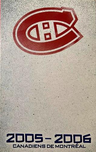 2005-06 Montreal Canadiens #NNO Header Card Front