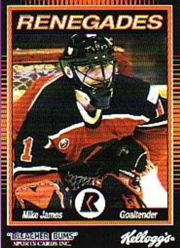 1992-93 Richmond Renegades (ECHL) #NNO Mike James Front