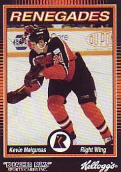 1992-93 Richmond Renegades (ECHL) #NNO Kevin Malgunas Front