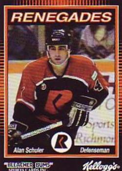 1992-93 Richmond Renegades (ECHL) #NNO Alan Schuler Front