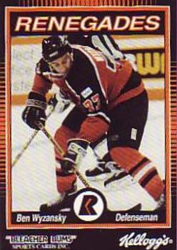 1992-93 Richmond Renegades (ECHL) #NNO Ben Wyzansky Front