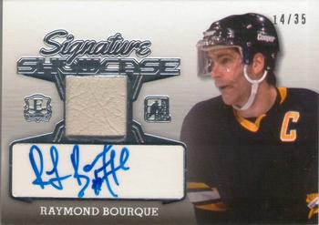 2015-16 Leaf In The Game Enshrined - Signature Showcase Silver #SS-RB1 Raymond Bourque Front