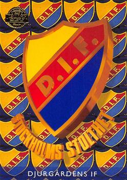 1995-96 Leaf Elit Set (Swedish) #25 Djurgårdens IF Klubbemblem Front