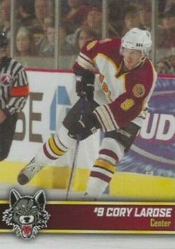 2006-07 Chase Chicago Wolves (AHL) #14 Cory Larose Front