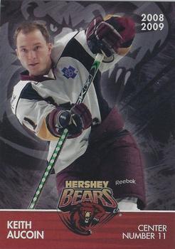 2008-09 Hershey Bears (AHL) #4 Keith Aucoin Front