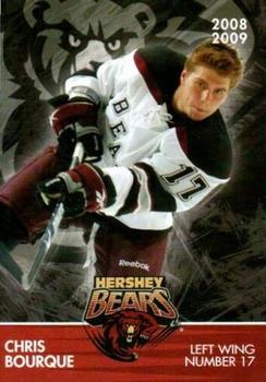 2008-09 Hershey Bears (AHL) #7 Chris Bourque Front