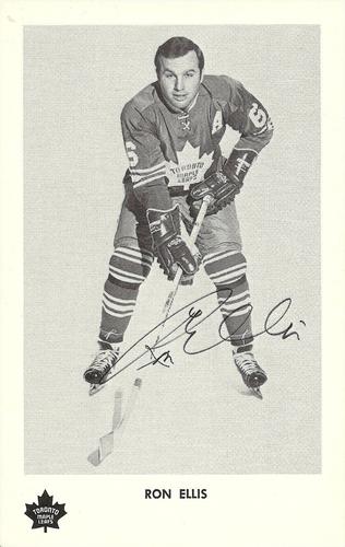 1970-71 Toronto Maple Leafs #NNO Ron Ellis Front