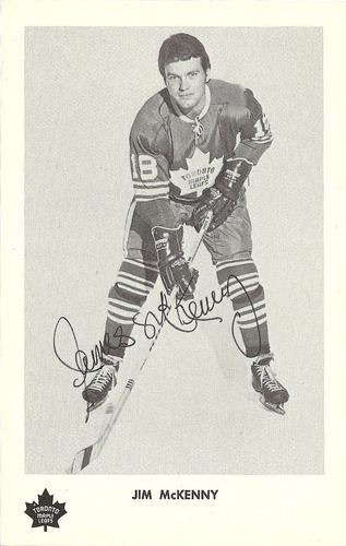 1970-71 Toronto Maple Leafs #NNO Jim McKenny Front