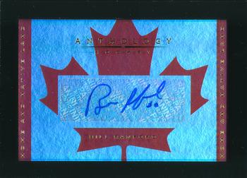 2015-16 Panini Anthology - Home and Native Land Signatures #HNL-22 Bill Ranford Front