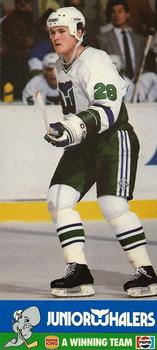 1987-88 Junior Whalers/Burger King/Pepsi Hartford Whalers #NNO Paul Lawless Front