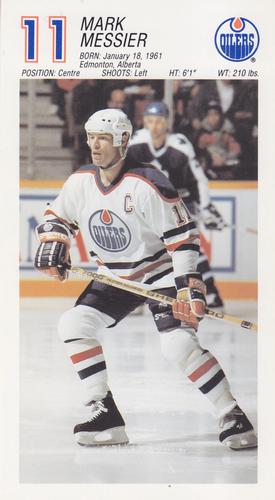 1990-91 Edmonton Oilers #NNO Mark Messier Front