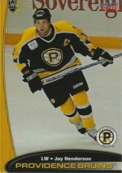 2004-05 Choice Providence Bruins (AHL) #10 Jay Henderson Front