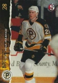 1996-97 SplitSecond Providence Bruins (AHL) #NNO Milt Mastad Front