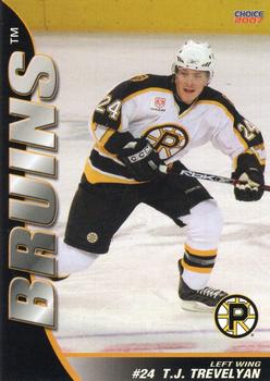 2006-07 Choice Providence Bruins (AHL) #22 T.J. Trevelyan Front