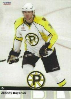 2008-09 Choice Providence Bruins (AHL) #3 Johnny Boychuk Front