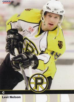 2008-09 Choice Providence Bruins (AHL) #13 Levi Nelson Front