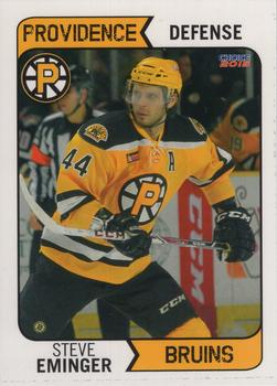 2014-15 Choice Providence Bruins (AHL) #6 Steve Eminger Front