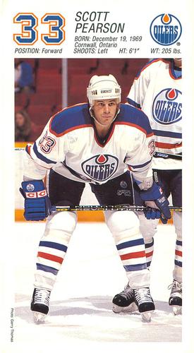 1993-94 Edmonton Oilers #NNO Scott Pearson Front