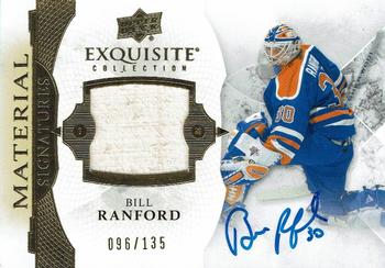 2015-16 Upper Deck Ice - Exquisite Material Signatures #EMS-BR Bill Ranford Front