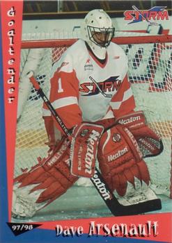 1997-98 Grandstand Toledo Storm (ECHL) #NNO Dave Arsenault Front