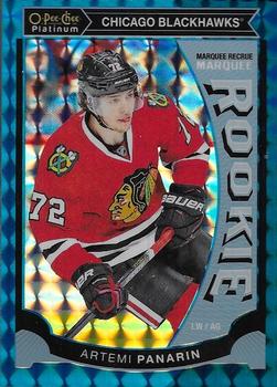 2015-16 O-Pee-Chee Platinum - Marquee Rookies Blue Cubes #M25 Artemi Panarin Front