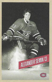 2015-16 Montreal Canadiens #NNO Alexander Semin Front