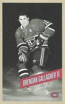 2015-16 Montreal Canadiens #NNO Brendan Gallagher Front