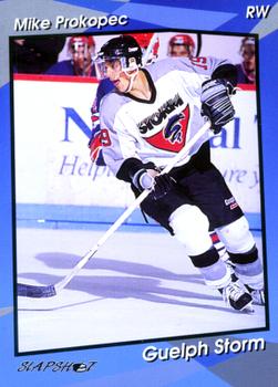 1993-94 Slapshot Guelph Storm (OHL) #16 Mike Prokopec Front