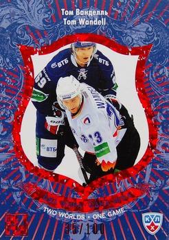 2012-13 Sereal KHL All-Star Game - Two Worlds One Game Red #TWO-027 Tom Wandell Front
