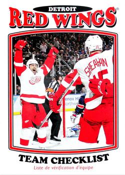 2016-17 O-Pee-Chee - Retro #626 Detroit Red Wings Front