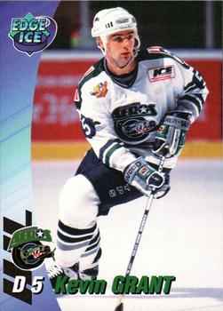 1995-96 Edge Ice Houston Aeros (IHL) #NNO Kevin Grant Front