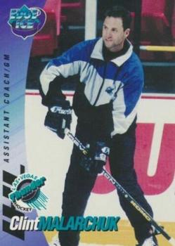 1995-96 Edge Ice Las Vegas Thunder (IHL) #NNO Clint Malarchuk Front