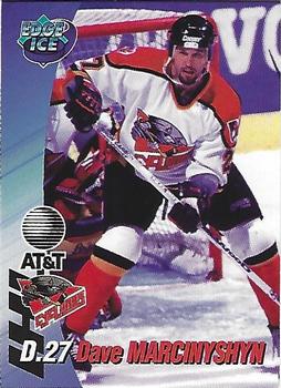 1995-96 Edge Ice Cincinnati Cyclones (IHL) #NNO Dave Marcinyshyn Front