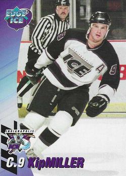 1995-96 Edge Ice Indianapolis Ice (IHL) #NNO Kip Miller Front