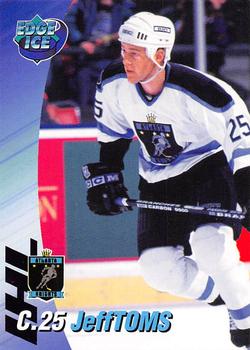 1995-96 Edge Ice Atlanta Knights (IHL) #NNO Jeff Toms Front