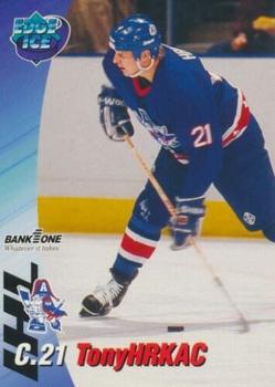 1995-96 Edge Ice Milwaukee Admirals (IHL) #NNO Tony Hrkac Front