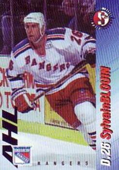1995-96 SplitSecond Binghamton Rangers (AHL) #NNO Sylvain Blouin Front