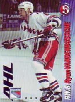 1995-96 SplitSecond Binghamton Rangers (AHL) #NNO Ryan VandenBussche Front