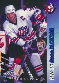 1995-96 SplitSecond Rochester Americans (AHL) #NNO Dane Jackson Front