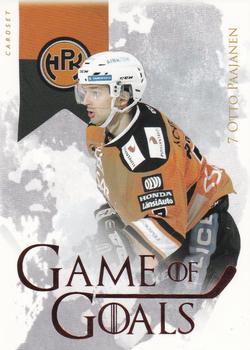 2016-17 Cardset Finland - A Game of Goals #GOG2 Otto Paajanen Front