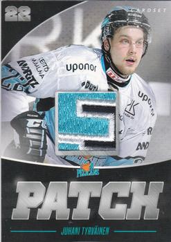 2016-17 Cardset Finland - Patch Series 1 Exchange #PATCH5 Juhani Tyrväinen Front