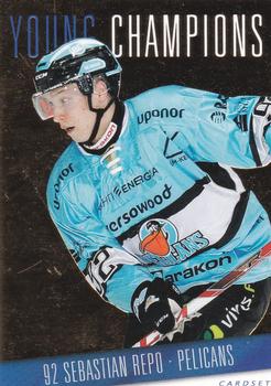 2016-17 Cardset Finland - Young Champions #YC15 Sebastian Repo Front