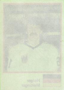 1982 Semic Hockey VM/Jaakiekon MM (Swedish/Finnish) Stickers #113 Holger Meitinger Back