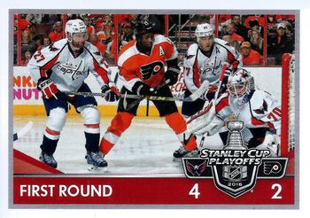 2016-17 Panini NHL Sticker Collection #481 Washington Capitals vs. Philadelphia Flyers Front