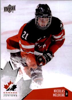 2015 Upper Deck Team Canada Juniors #6 Nicolas Meloche Front