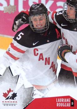 2015 Upper Deck Team Canada Juniors #70 Lauriane Rougeau Front
