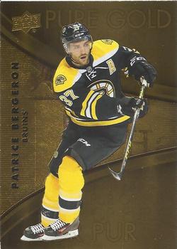 2016-17 Upper Deck Tim Hortons - Pure Gold #PG-2 Patrice Bergeron Front