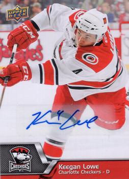 2014-15 Upper Deck AHL - Autographs #40 Keegan Lowe Front