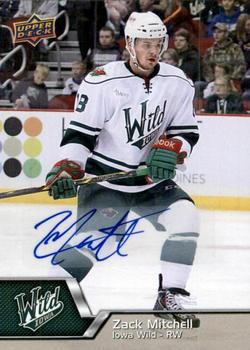 2014-15 Upper Deck AHL - Autographs #47 Zack Mitchell Front