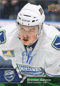 2014-15 Upper Deck AHL - Autographs #70 Brendan Gaunce Front